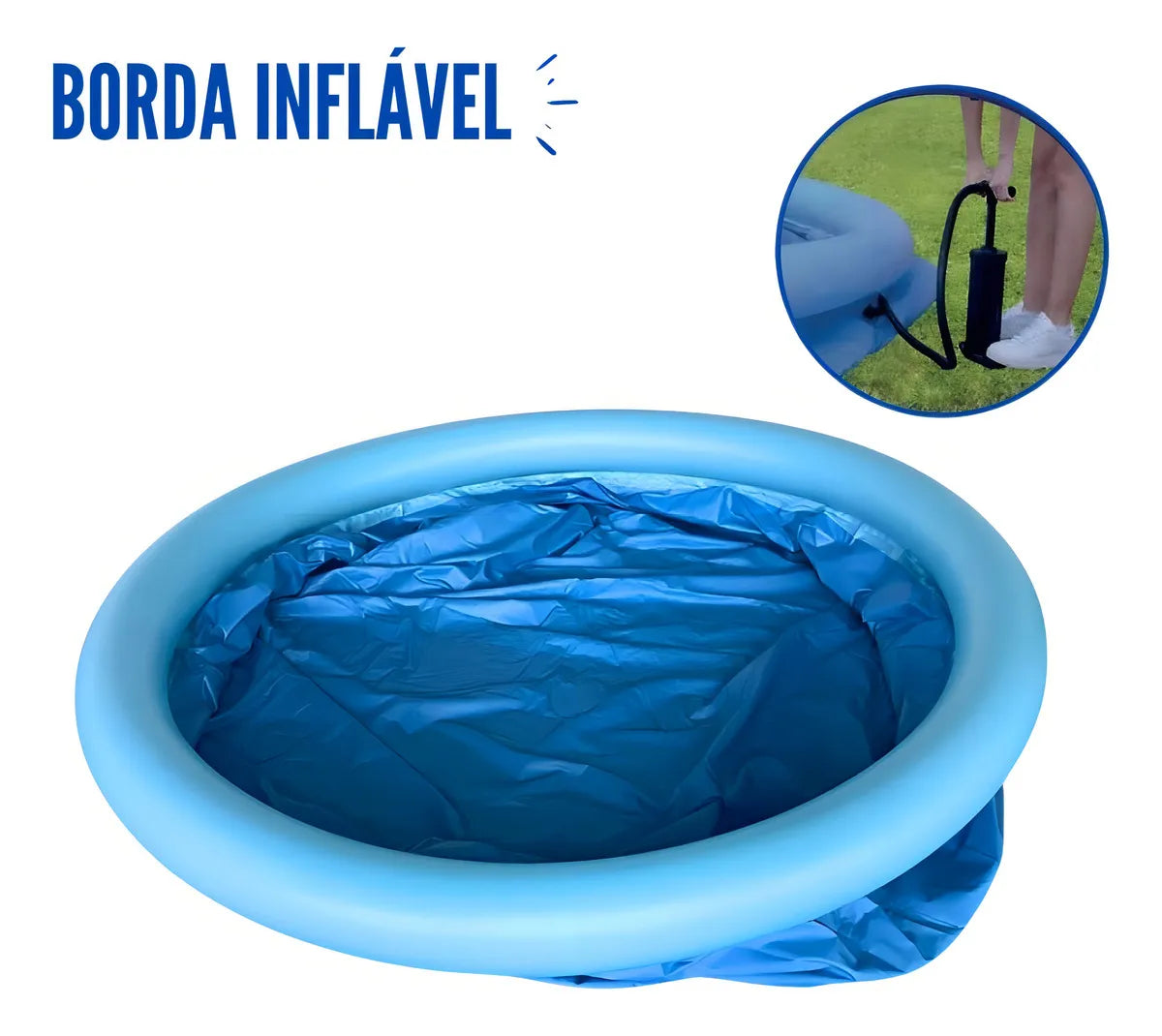 Piscina Borda Inflável 1400L IMPORTWAY