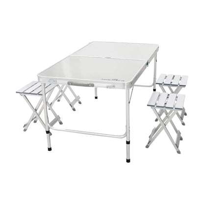 Conjunto de Mesa e Banquetas Maleta Dobrável Royal Nautika