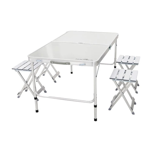 Conjunto de Mesa e Banquetas Maleta Dobrável Royal Nautika
