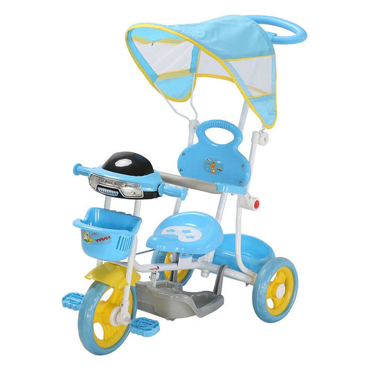 Triciclo Infantil 2 Em 1 Azul Importway