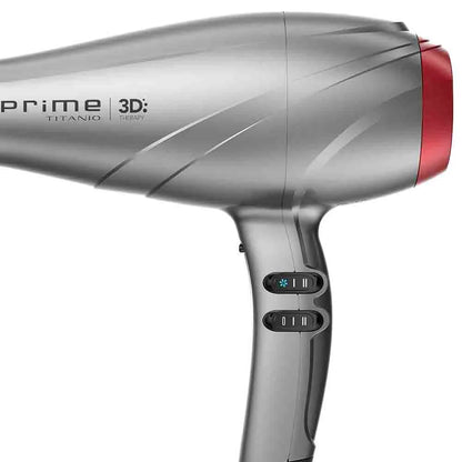 Secador De Cabelo Prime Titânio 3D - 127V