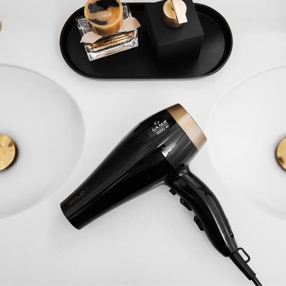Secador de Cabelo Gold Íon Argan 2200W Gama Italy