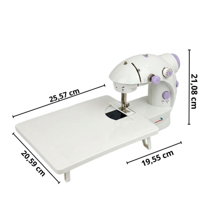 Mini Máquina De Costura Portátil Com Mesa E Kit DE Costura - IWMC507K