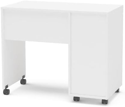 Mesa para Computador 3 Gavetas Osaka Branco - Politorno