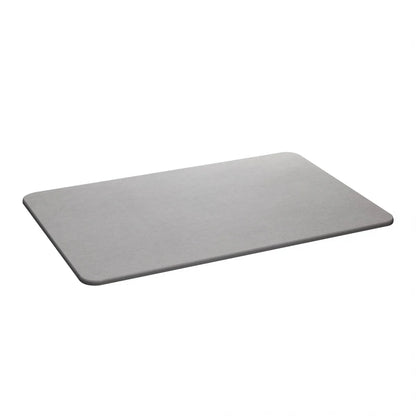 Tapete para Banheiro Stone 60cm x 39cm Cinza Pedra Diatomita - Lyor