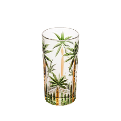 Conjunto Jarra 1,2L 6 Copos 330ml Cristal Palm Tree Wolff