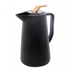 Garrafa Térmica de Plástico Atenas Preta 1L WOLFF