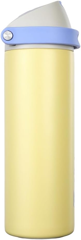 Garrafa Térmica Isomax Straw 710ml NTK Amarelo