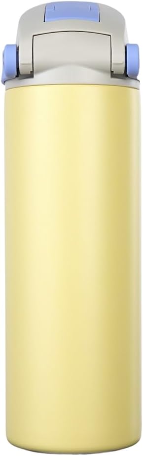 Garrafa Térmica Isomax Straw 710ml NTK Amarelo