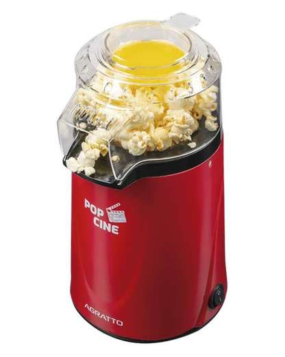Pipoqueira Agratto Pop Cine Vermelha