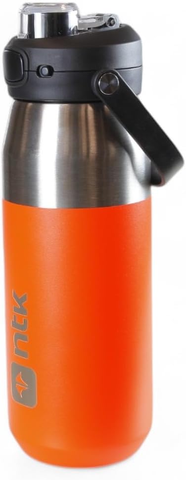 Garrafa Térmica Isomax 750ml Aço Inoxidável NTK Laranja