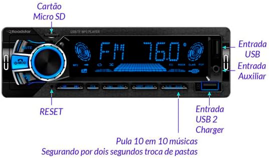 Rádio Roadstar RS2751BR