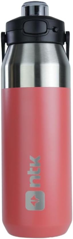 Garrafa Térmica Isomax 1L Aço Inoxidável NTK Rosa