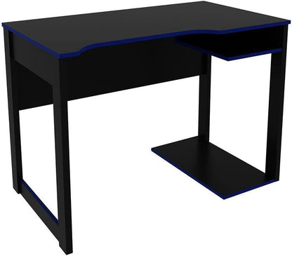 Mesa Gamer Tecnomobili ME4161 Preto e Azul