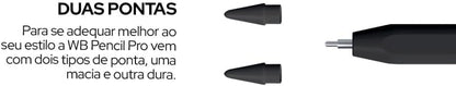 Caneta Pencil PRO WB Para Apple Preta