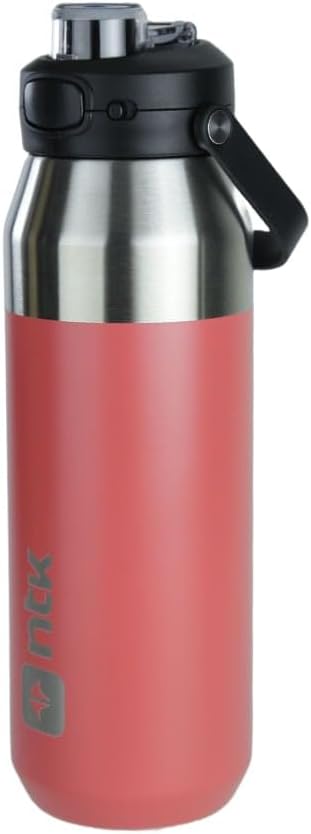 Garrafa Térmica Isomax 1L Aço Inoxidável NTK Rosa