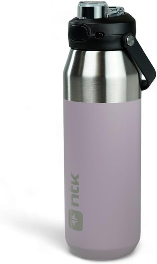 Garrafa Térmica Isomax 1L Aço Inoxidável NTK Roxa