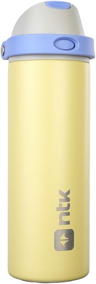 Garrafa Térmica Isomax Straw 710ml NTK Amarelo