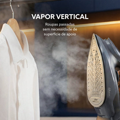 Ferro de Passar a Vapor Oster Aeroceramic 250ml com Vapor Vertical 127V