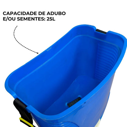 Adubadeira Semeadeira Com Alça Para Costas 25L Importway IWAS011
