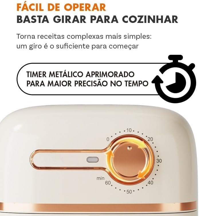 Mini Air Fryer 1.4L Individual 900w - Gaabor
