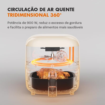 Mini Air Fryer 1.4L Individual 900w - Gaabor