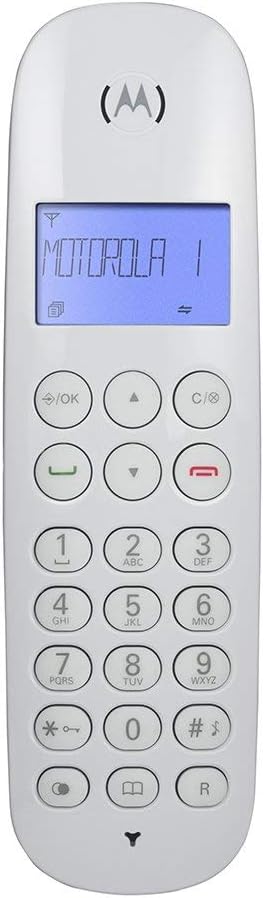 Telefone Motorola Moto 700 sem fio Branco