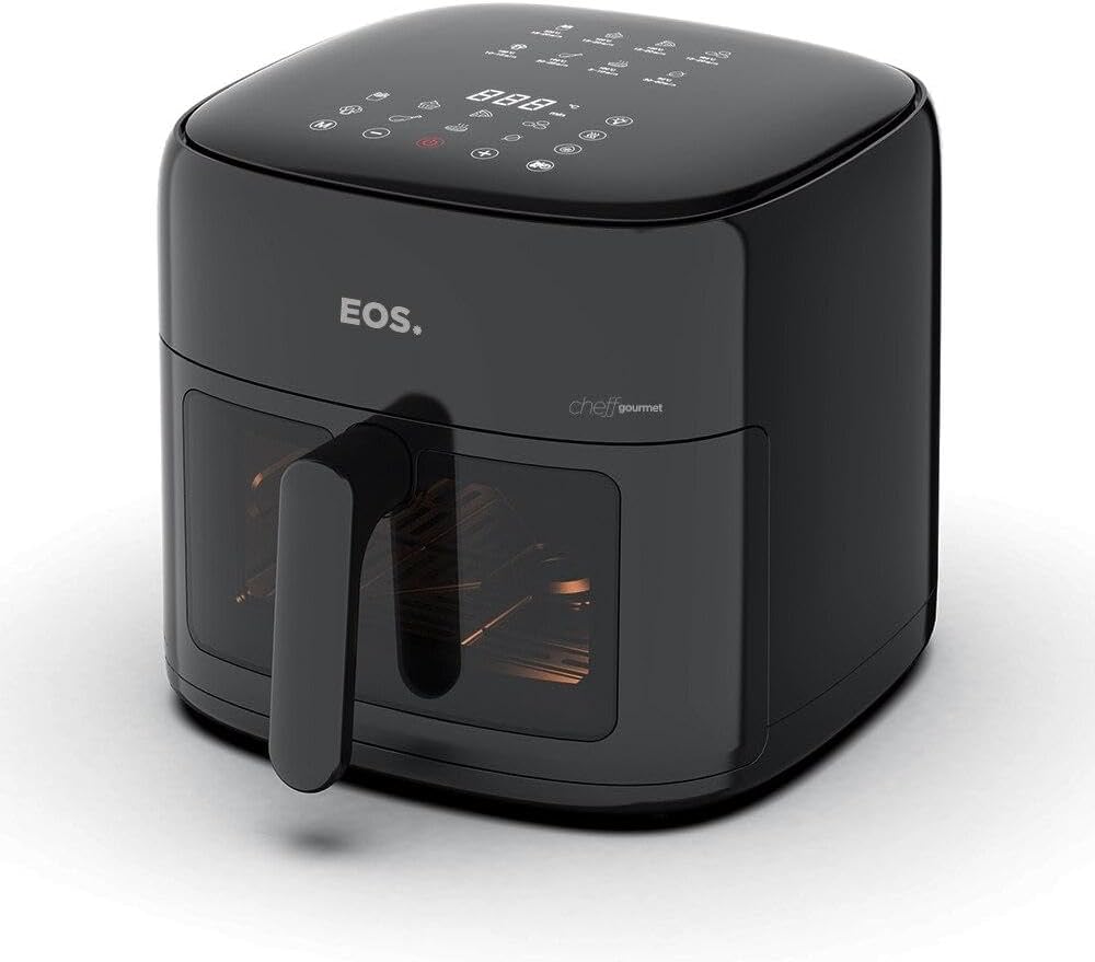 Air Fryer Eos Chef Gourmet 6.2 Litros Digital Preta 127V
