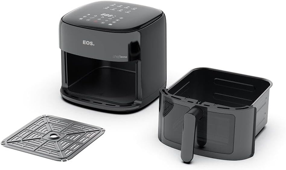 Air Fryer Eos Chef Gourmet 6.2 Litros Digital Preta 127V
