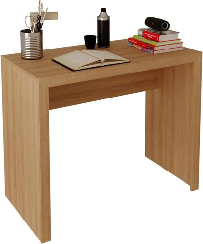 Mesa Escrivaninha  Me4139 Amêndoa Tecno Mobili