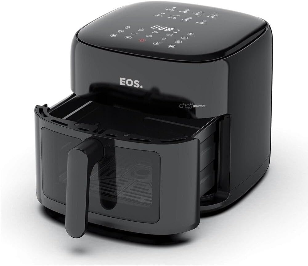 Air Fryer Eos Chef Gourmet 6.2 Litros Digital Preta 127V