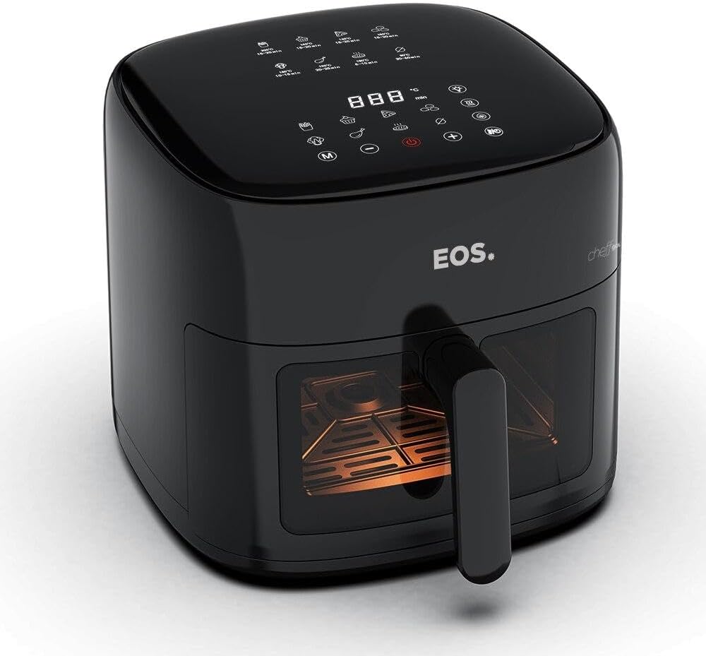 Air Fryer Eos Chef Gourmet 6.2 Litros Digital Preta 127V