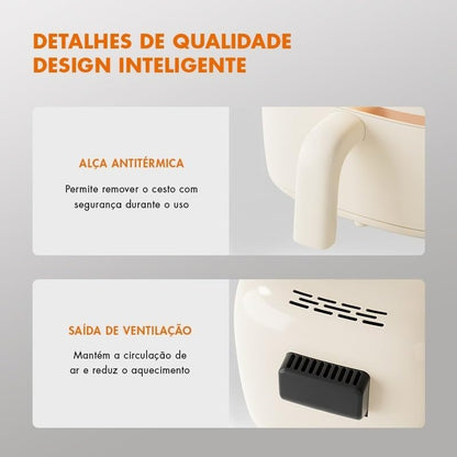 Mini Air Fryer 1.4L Individual 900w - Gaabor