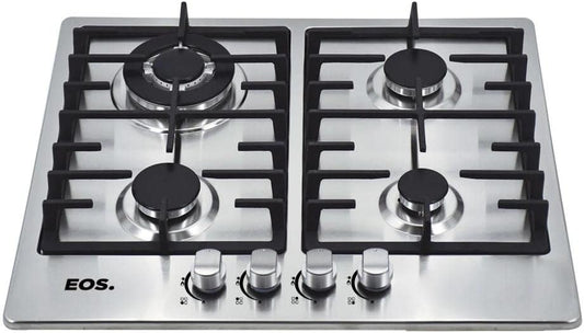 Cooktop a Gás 4 Bocas EOS Inox ECG04 Bivolt