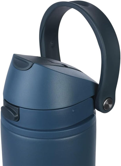 Garrafa Térmica Isomax Straw 710ml NTK Azul