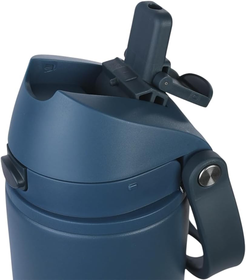 Garrafa Térmica Isomax Straw 710ml NTK Azul
