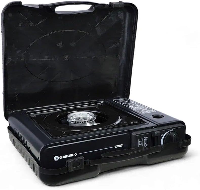 FOGAREIRO DE MESA PORTÁTIL GUEPARDO UNO NTK  PRETO
