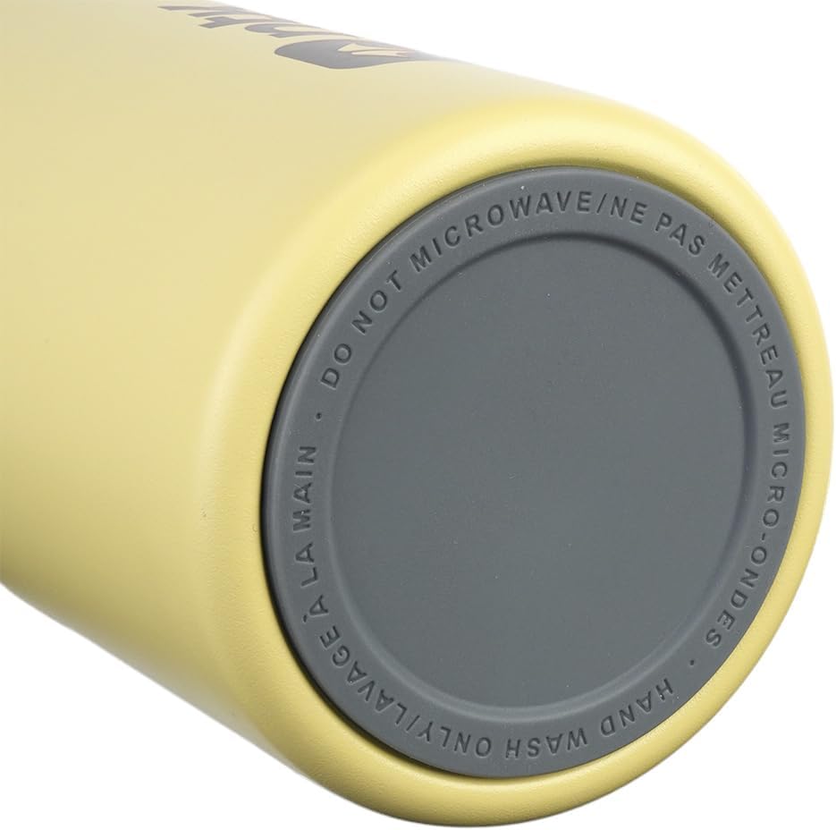 Garrafa Térmica Isomax Straw 710ml NTK Amarelo