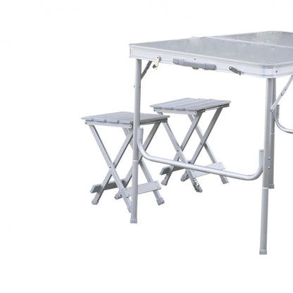 Conjunto de Mesa e Banquetas Maleta Dobrável Royal Nautika
