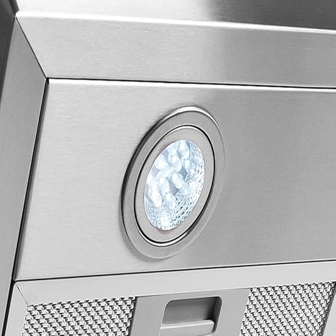 Coifa De Parede Fogatti Vidro Curvo Slim Inox 4 E 6 Bocas 90cm