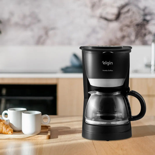 Cafeteira Elétrica Elgin Family Coffee CF300 30 Xícaras 1,2L 830W Filtro Permanente