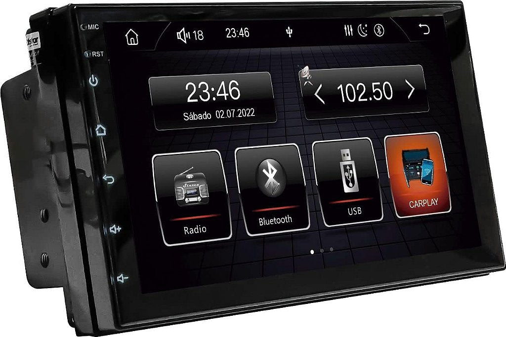 Multimídia Roadstar RS708BR Prime 7" Tela Touch
