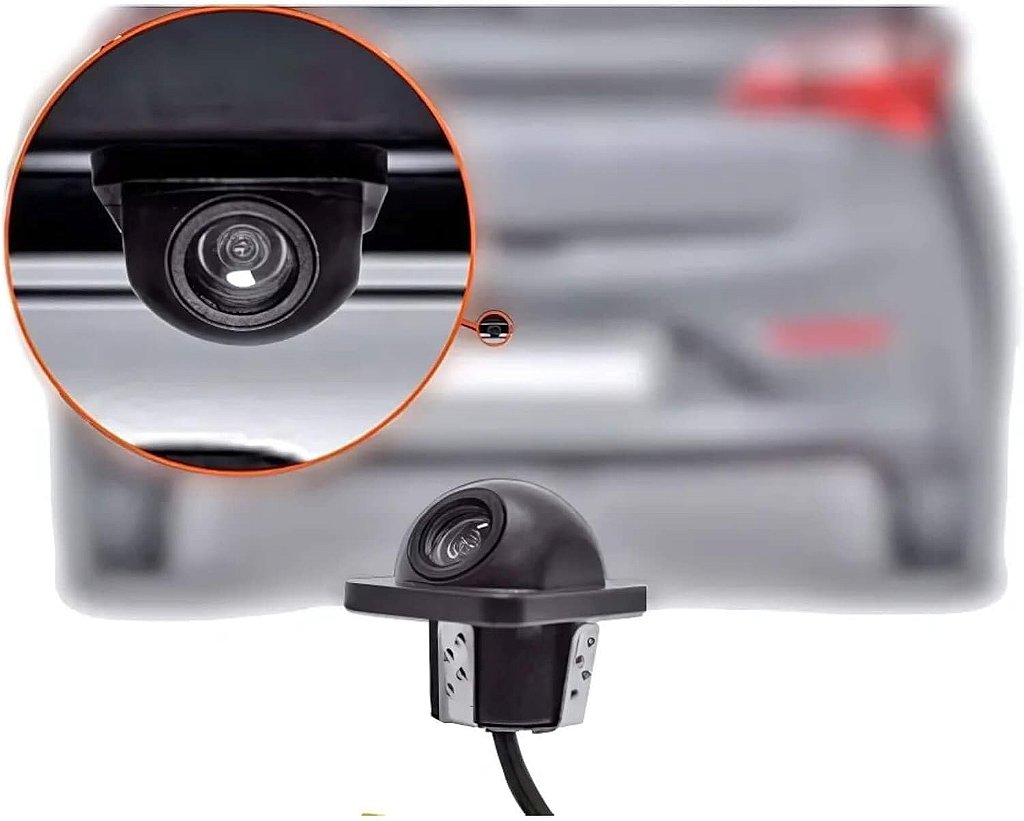 Kit de Monitoramento Veicular Roadstar RS816BR com Monitor 7" + 4 Câmeras