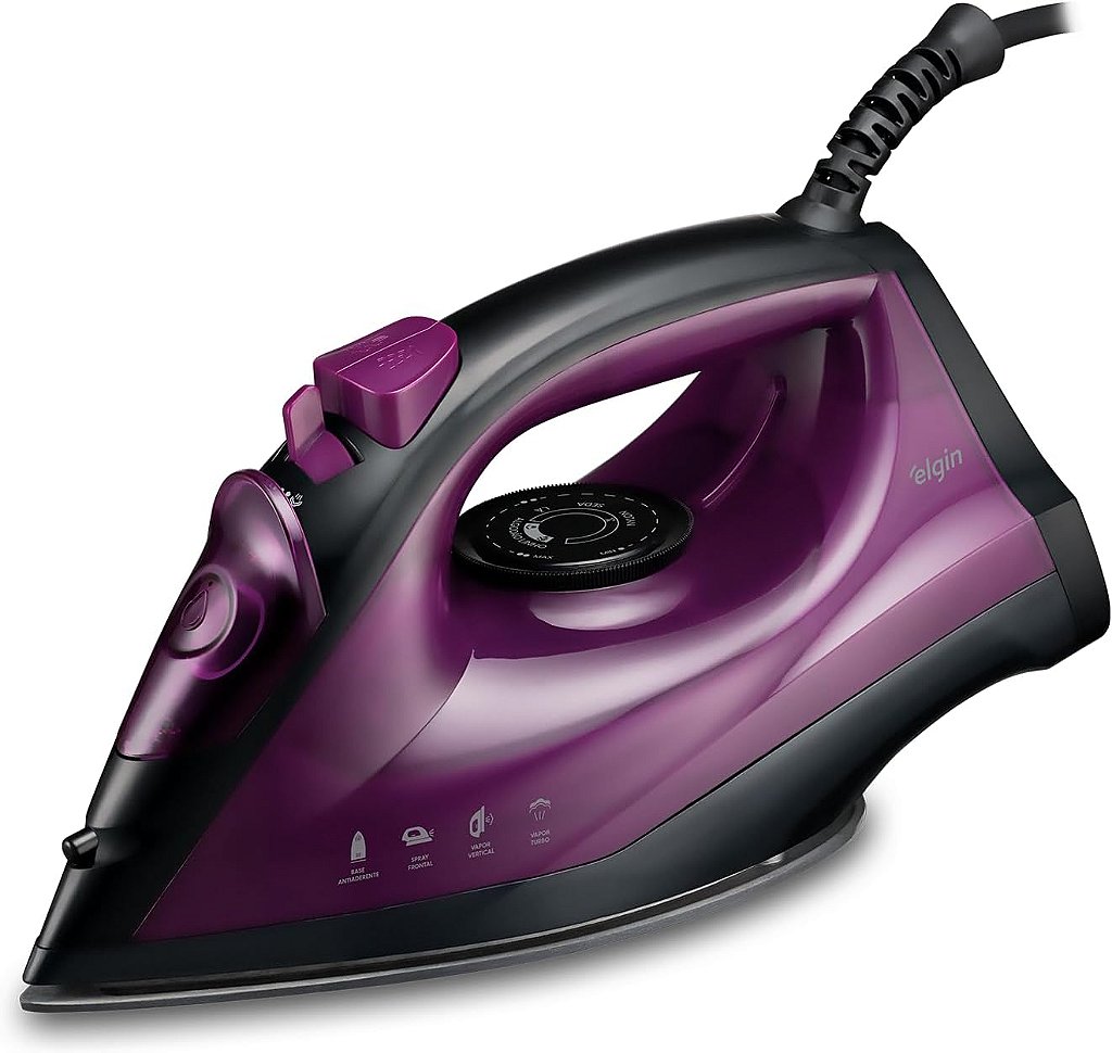 Ferro de Passar a Vapor Easy Pass Elgin 1.200w 5 temperaturas
