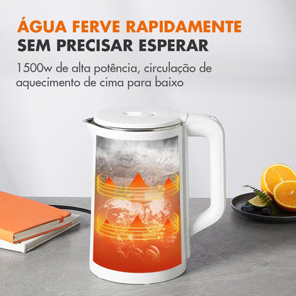 Chaleira Elétrica 1,7L Aço Inox Gaabor