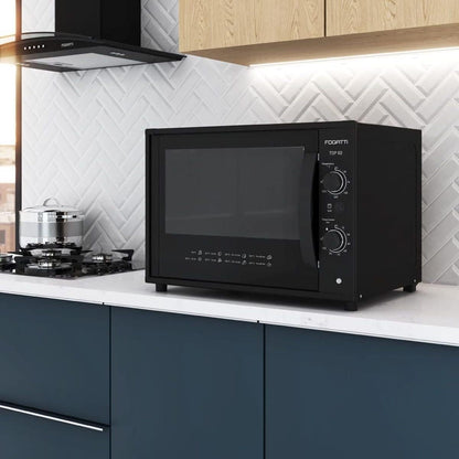 FORNO ELETRICO FOGATTI TOP60 60L BLACK 127V