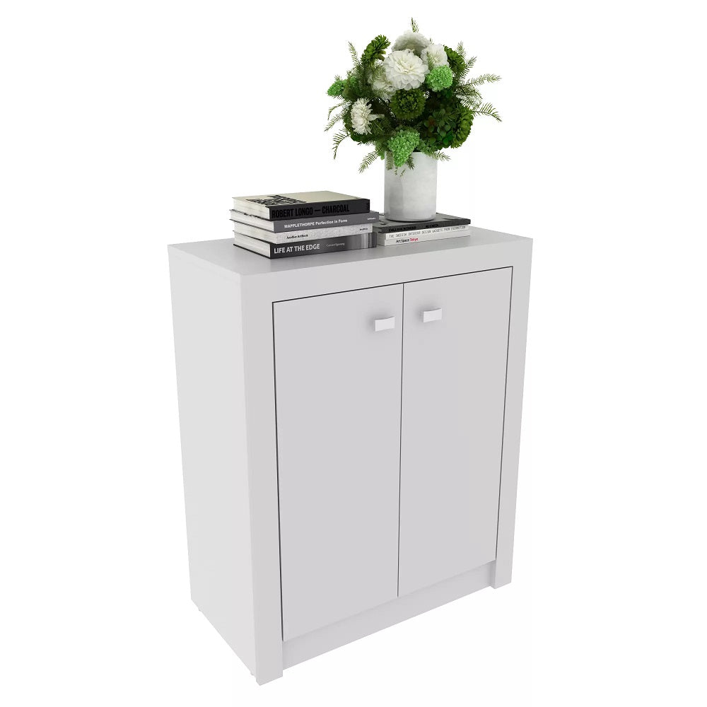 Balcão Para Escritório 2 Portas Me4103 Tecno Mobili Branco