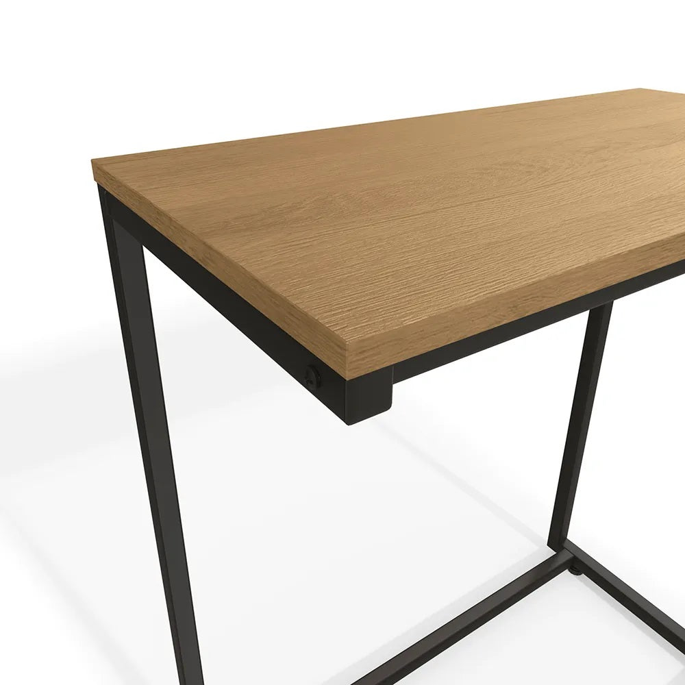 Mesa De Apoio Sofá Estilo Industrial LI025 Kappesberg Freijó