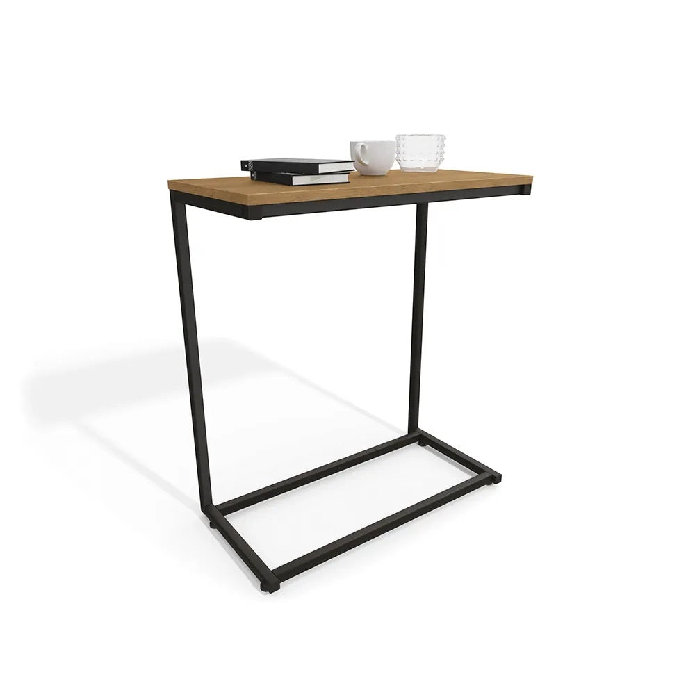 Mesa De Apoio Sofá Estilo Industrial LI025 Kappesberg Freijó