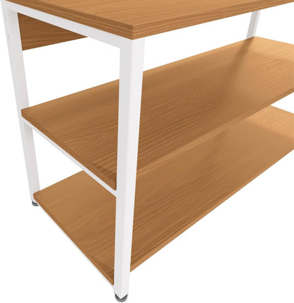 Sapateira Industrial 3 Prateleiras Canela/Branco LI020